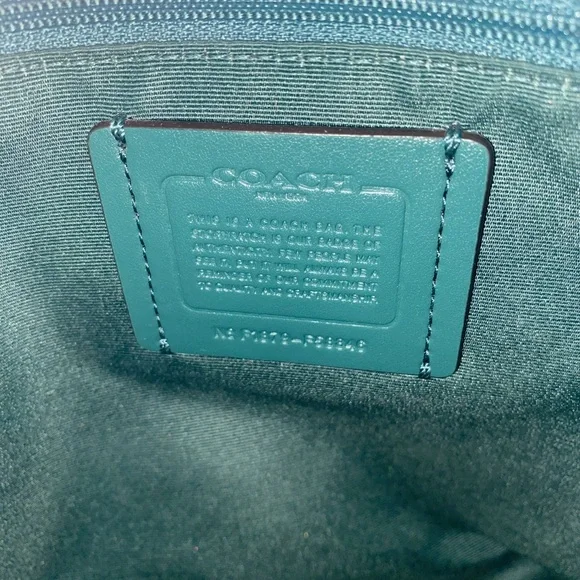 Coach Zip Tote Crossgrain Leather